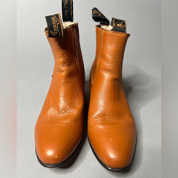 Arango Leather Pull On Ankle Boots Size Mens US 6.5 / Womens US 8 - Picture 2 of 12